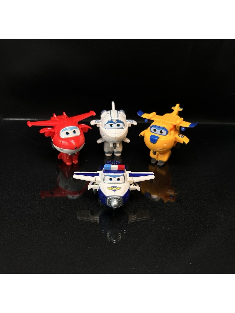 Super Wings Transform-a-Bots 2" Mini Plane Paul Astra Jett Donnie